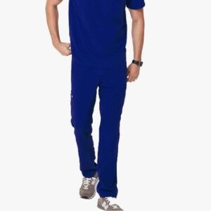 FIGS- Men’s Deep Royal Blue Axim Cargo Pants Scrubs Size S